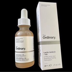 The Ordinary Lactic Acid 5% + HA 2% 30ml | New in Box |